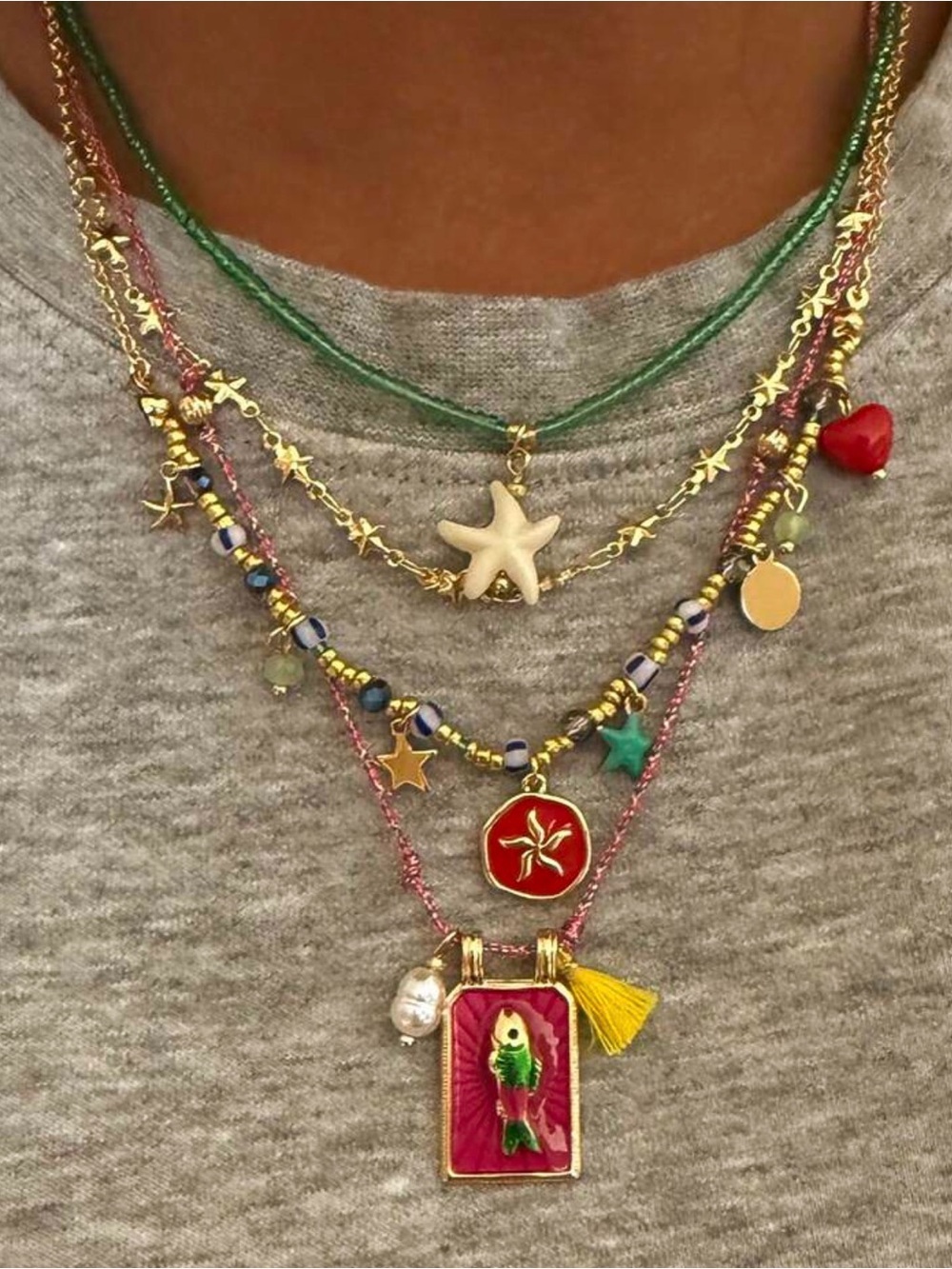 Free People Layered Necklace